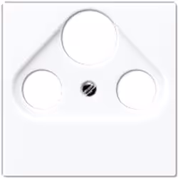 JUNG A 561 PLSAT WW, Blanc, Duroplast, JUNG, SAT + TV + Radio, 1 pièce(s)