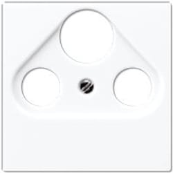 JUNG A 561 PLSAT WW Blanc