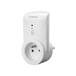 Prise wifi - g-homa - ref.7777 - Blanc - Intérieur - Prêt à poser