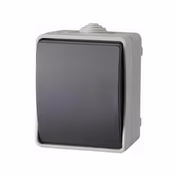 Appareillage étanche IP54 A utiliser avec une minuterie ou un télérupteur pour un éclairage, ou seul pour un carillon