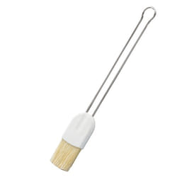 RÖSLE 12467 Pinceau à pâtisserie Beige, Acier inoxydable, Blanc