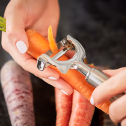 RÖSLE RS12735 Fruits et légumes Éplucheur pivotant Acier inoxydable