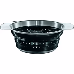 RÖSLE 16124, Silicone, Acier inoxydable, Noir, Acier inoxydable, Rond, 255 mm, 320 mm, 41 mm