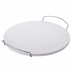 RÖSLE 25074, Pierre à pizza, Blanc, pierre, Acier inoxydable, 410 mm, 465 mm