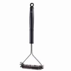 RÖSLE 25168, Brosse, Noir, Chrome, Acier inoxydable, Chrome, Plastique, Acier inoxydable, Plastique, 170 mm, 430 mm