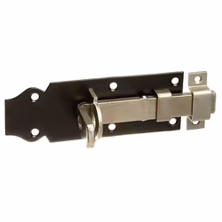 GAH-Alberts Verrou porte-cadenas avec poignée large