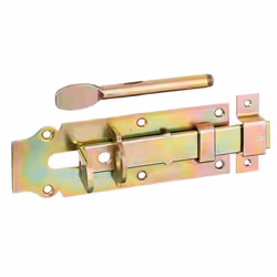 GAH-Alberts Verrou porte-cadenas avec poignée large