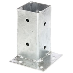 GAH-Alberts Ancre sur platine pour poteaux en bois carré