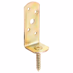 GAH-Alberts Équerre pour clôture tressée Forme en L, Acier, Support, Acier, Revêtement électrogalvanisé, 9 mm, 50 pièce(s)