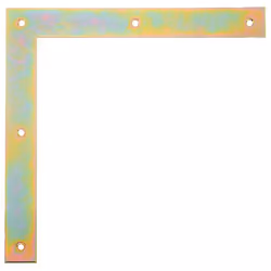 GAH-Alberts Équerre de fenêtre renforcée, Acier, Support, Acier, 5 mm, 10 pièce(s), 3 cm