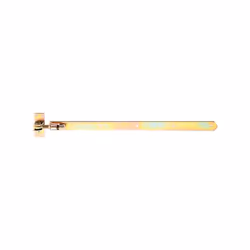GAH-Alberts Penture Forme : droite bout arrondi, Charnière, Acier, Jaune, Revêtement électrogalvanisé, 6 mm, 4 pièce(s)
