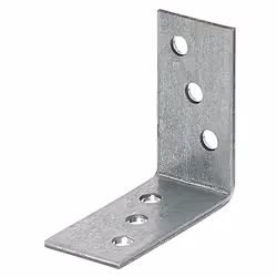 GAH-Alberts 330187, Acier, Équerre de fixation, Acier, Revêtement galvanisé Sendzimir, 5 mm, 12 pièce(s)