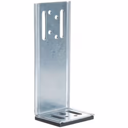 Équerre de bardage - GAH ALBERTS - 158 x 66 x 53 mm - Acier - Blanc - Finition Mat