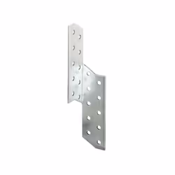 GAH-Alberts Équerre renvoyée, Acier, Acier, Revêtement galvanisé Sendzimir, 5 mm, 25 pièce(s), 17 cm