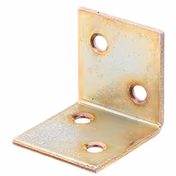 GAH-Alberts Équerre large Côtés égaux, Acier, Équerre de fixation, Acier, Revêtement électrogalvanisé, 5 mm, 100 pièce(s)