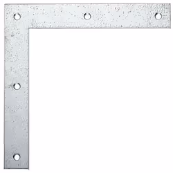 GAH-Alberts 332877, Acier, Équerre de fixation, Acier, Revêtement galvanisé Sendzimir, 4,4 mm, 10 pièce(s)