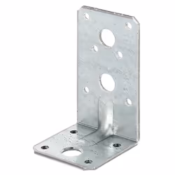 GAH-Alberts Équerre renforcée avec nervure, Acier, Équerre de fixation, Acier, Revêtement galvanisé Sendzimir, 5 mm, 50 pièce ...
