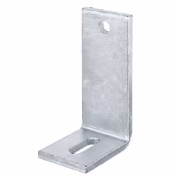 GAH-Alberts Équerre réglable pour fixation béton, Acier, Équerre de fixation, Acier, 1,4 cm, 10 pièce(s), 6 cm
