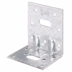 GAH-Alberts Équerre renforcée avec deux nervures, Acier, Équerre de fixation, Acier, 5 mm, 50 pièce(s), 6,4 cm