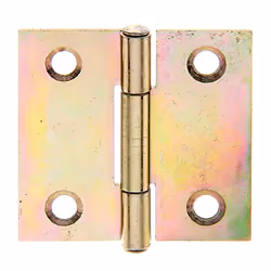 GAH-Alberts Charnière carrée, Charnière , Jaune, Acier, Porte extérieure, 31 mm, 3,5 mm