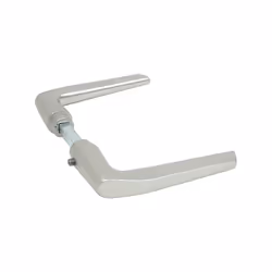 Béquille double carré de 8mm pour porte ép.30 à 40mm alu anodisé argent GAH ALBERTS - 412647