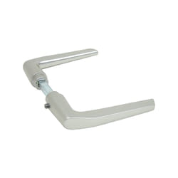 Béquille double carré de 8mm pour porte ép.30 à 40mm alu anodisé argent GAH ALBERTS - 412647