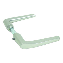 Béquille double carré de 8mm pour porte ép.50 à 60mm alu anodisé argent GAH ALBERTS - 412661