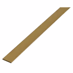 GAH-Alberts Profilé plat, Laiton, Rectangulaire, 1 pièce(s), 100 cm, 7 mm