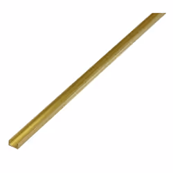 GAH-Alberts Profilé en U, Laiton, En forme de U, 1 pièce(s), 100 cm, 6 mm, 6 mm