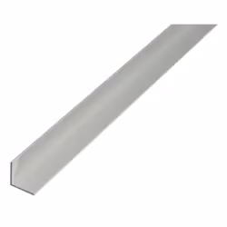 GAH-Alberts Profilé cornière, Argent, En forme de L, 1 pièce(s), Couche d'anodisation, 100 cm, 1 cm