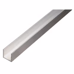 GAH-Alberts Profilé BA forme U, Aluminium, En forme de U, 1 pièce(s), 100 cm, 6 mm, 6 mm