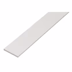 GAH-Alberts Profilé plat, Blanc, Rectangulaire, 1 pièce(s), Mat, 100 cm, 2 cm