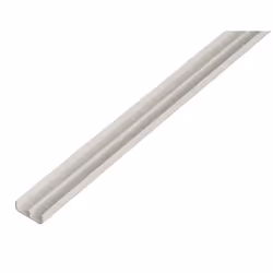 GAH-Alberts Profilé de rail inférieur, Blanc, 1 pièce(s), Mat, 100 cm, 6,5 mm, 5 mm