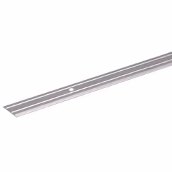 GAH-Alberts Barre de seuil percée, Aluminium, Argent, 1 pièce(s), Couche d'anodisation, 90 cm, 3,8 cm