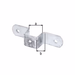 GAH-Alberts Collier de fixation pour poteaux universels