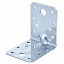 GAH-Alberts équerre renforcée avec nervure 70 x 70 x 55 mm / 25 Stk. Inox