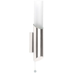 Brilliant - lampe Andaluz applique murale fer / verre mat 1x C35, E14, 40W, adapté aux lampes à bougie (non incluses) Échelle a ++ à e Avec