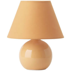 Brilliant - lampe de table Primo pêche 1x D45, E14, 40W, adapté aux lampes à suspension (non inclus) Échelle a ++ à e Avec interrupteur à cordon