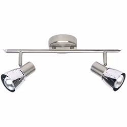Têtes pivotantes adaptées aux lampes à LED gradables via un variateur externe lors de l'utilisation d'une lampe appropriée Qu ...
