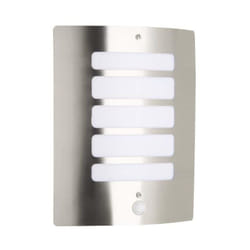 Lampe exterieure avec detecteur todd Acier ampoule E27 max 60 w Brilliant