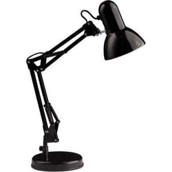 Brilliant Henry lampe de table E27 LED Noir