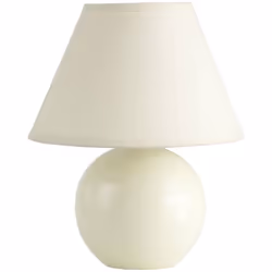 avec interrupteur à cordon adapté aux lampes LED La lampe de table décorative Primo est l'éclairage d'appoint parfait dans le ...