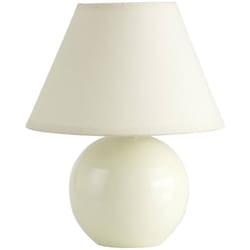 Brilliant lampe de table Primo beige / marron clair 1x D45, E14, 40W, adapté aux lampes à suspension (non inclus) Échelle a ++ à e Avec interrupteur