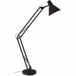 avec pédale hauteur totale de la lampe: 1,8 m tête pivotante réglable en hauteur et inclinaison par articulations adaptée aux ...