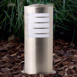 Borne dextérieur TODD - BRILLIANT - H40cm - Acier spécial et plastique - Halogène
