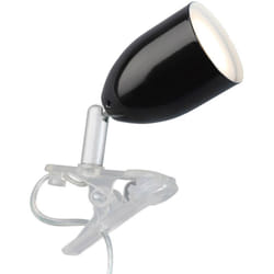 Brilliant - lampe Leo led clip lampe noir 1x LED-PAR51, GU10, lampe à réflecteur led 3W incluse, (240lm, 2700K) Échelle a ++ à e Avec interrupteur à