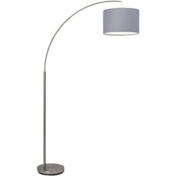 Brilliant Clarie éclairage au sol E27 60 W LED Chrome, Gris