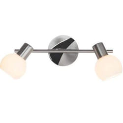 Brilliant Tiara Spot d'éclairage de surface Chrome, Nickel, Blanc E14 LED 40 W