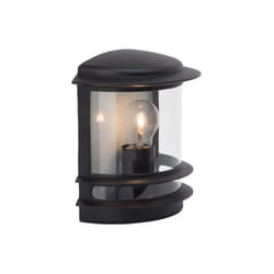 Applique murale exterieure hollywood Noir ampoule E27 max 60 w Brilliant