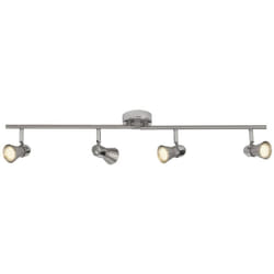 Brilliant - lampe Sanny led spot tube 4 fl. Fer / chrome 4x LED-PAR51, GU10, 3W lampes à réflecteur led incluses, (250lm, 3000K) Échelle a ++ à e